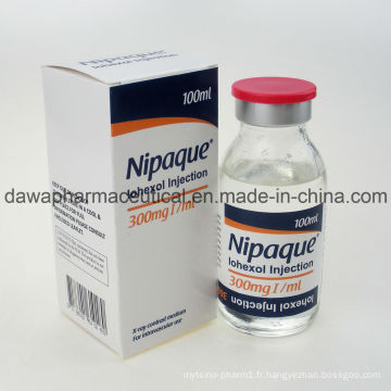 Prix usine radiographie opacifiant Iohexol injectable 100ml